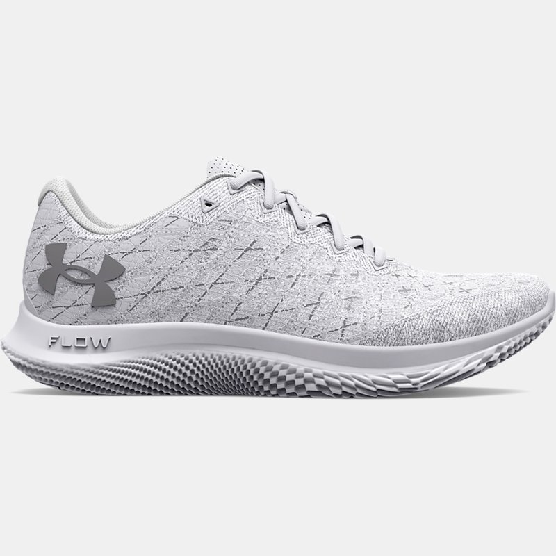 Women's Under Armour Flow Velociti Wind 2 Running Shoes White / Halo Gray / Halo Gray 41